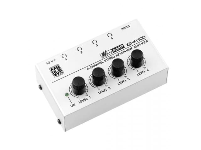 Amplificador / Auricular Potencia Para Auriculares GHA400 Microamp Gcm Pro